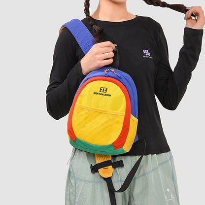 Mini Hiking Backpack – Lightweight Nylon Daypack with Chest Buckle