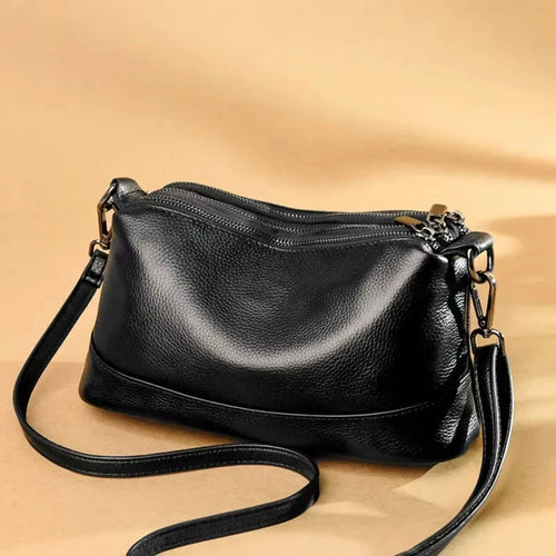 Genuine Leather Crossbody Bag for Women – Luxury Shoulder Purse
