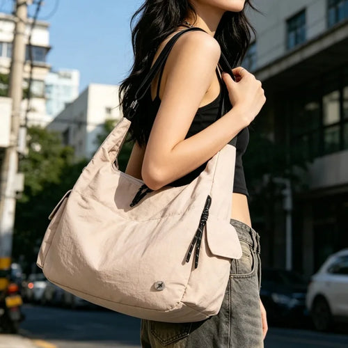Hobo Shoulder Bag Women's Casual Multi-Pocket Sling