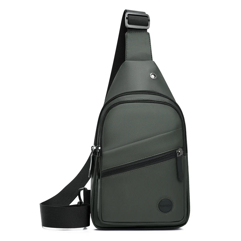 Men's Sling Chest Bag – Lightweight Multi-Pocket Crossbody