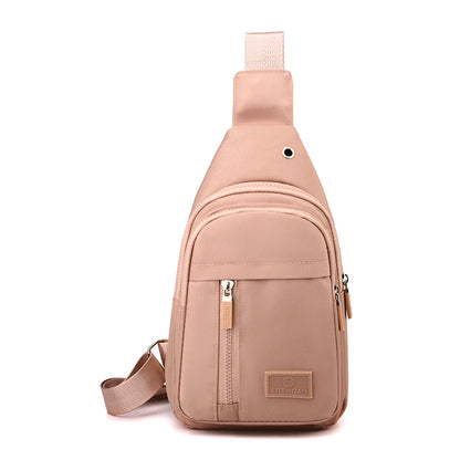 Women's Crossbody Chest Bag – Nylon Sling Shoulder Bag