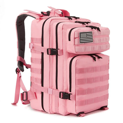 Tactical MOLLE Backpack 45L – 3-Day Assault Pack for Hiking & Camping