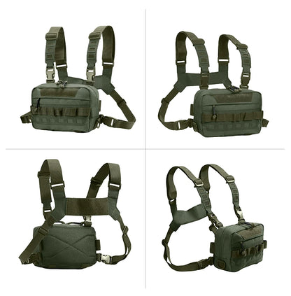 Tactical Chest Rig Bag – Fishing Lure & Outdoor Hiking Vest Pack
