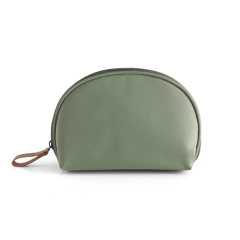Semicircle Travel Cosmetic Bag for Women