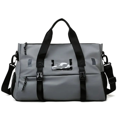 Sports Gym Duffel Bag with Independent Shoe Compartment