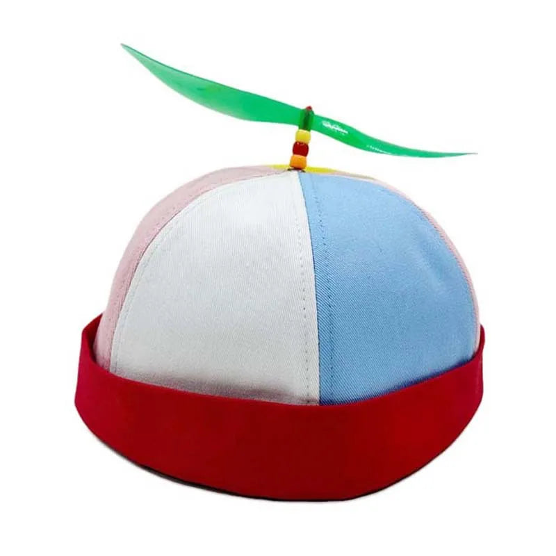 Colorful Propeller Beanie Hat – Fun Helicopter Cap for Adults & Teens