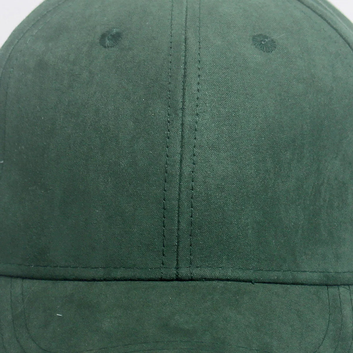 Suede Baseball Cap – Unisex Retro Snapback Hat for Men & Women