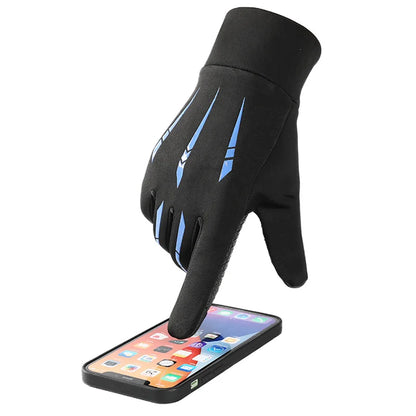 Winter Waterproof Men's Gloves – Windproof, Touchscreen & Non-Slip
