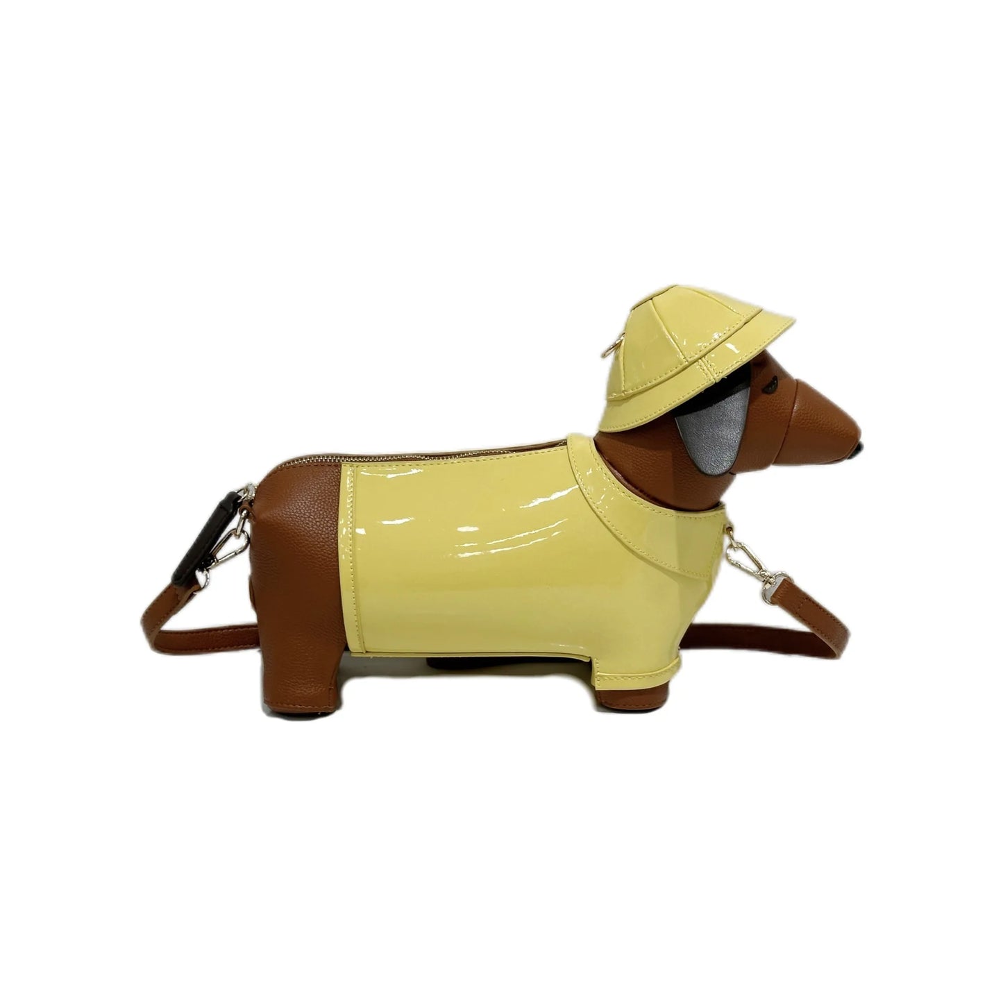 Cute Dachshund Design Women Shoulder Bags Novelty Funny Dog Crossbody Bag Creative Designer Luxury