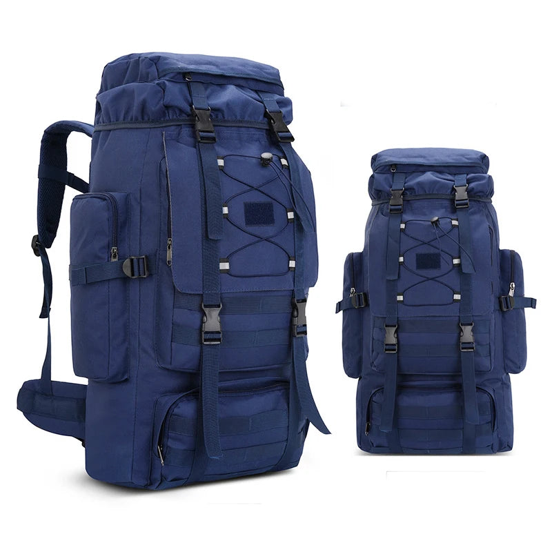 80L Large Hiking Backpack for Men – Camping & Mountaineering