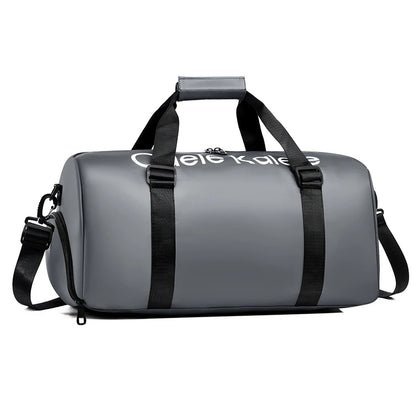 Waterproof Gym Duffle Bag with Shoe Compartment – Large Capacity Sports Bag