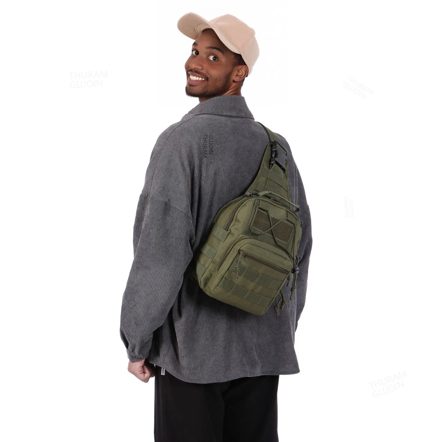 Tactical Sling Bag – Outdoor MOLLE Shoulder Pack for EDC