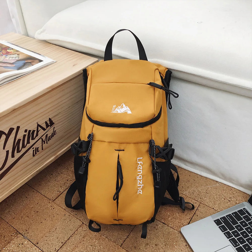 Hiking Daypack Lightweight Mini Backpack Mountain Print