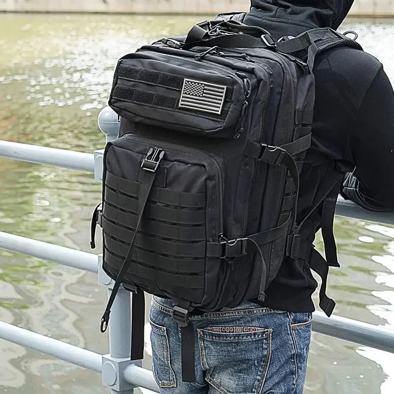 45L Tactical Backpack – Military MOLLE Hunting & Trekking Bag