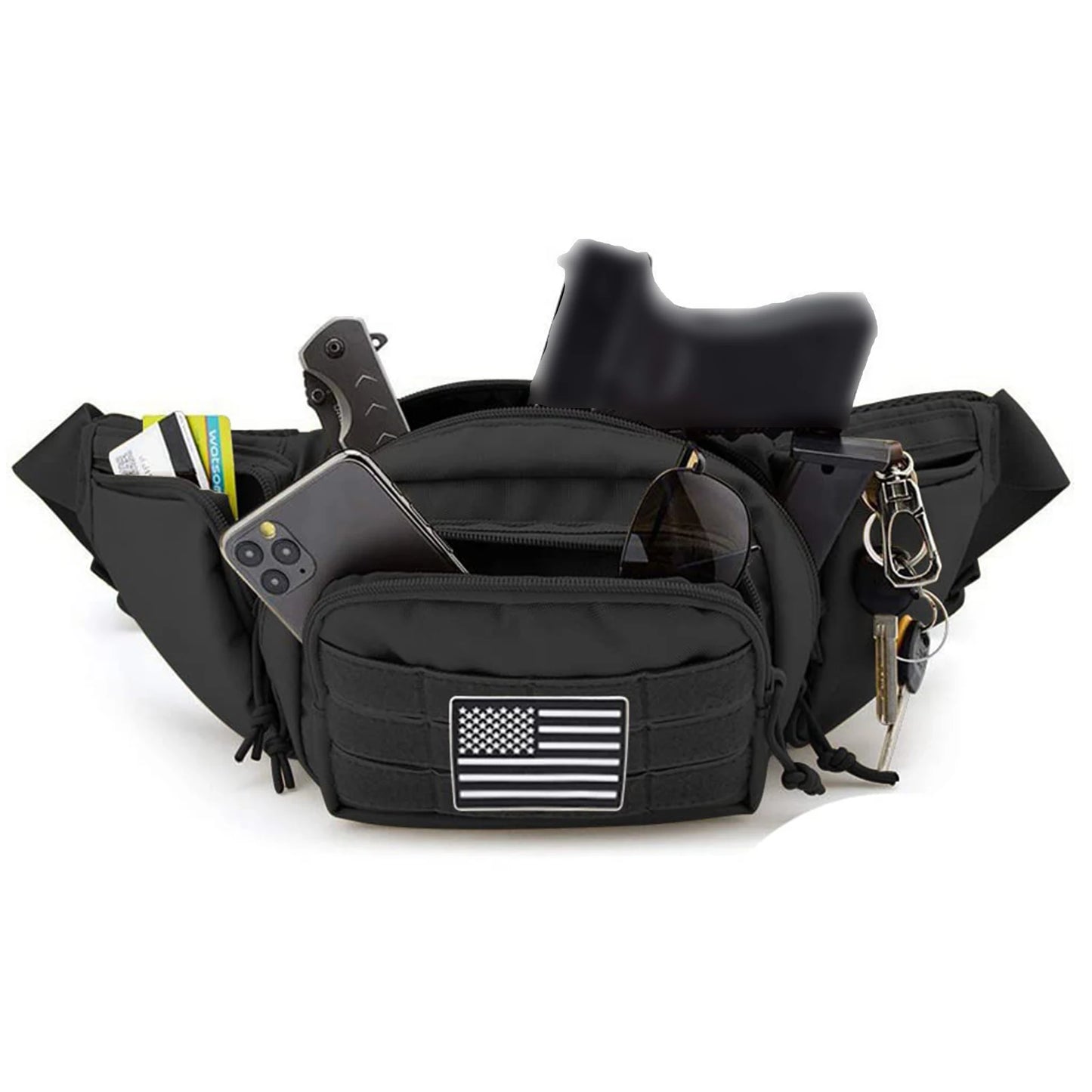 Tactical Fanny Pack – Concealed Carry Gun Holster Waist Bag