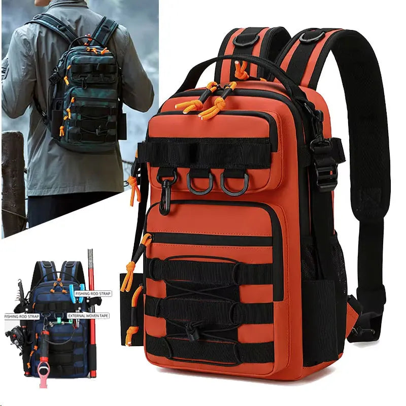 Fishing Tackle Backpack – Tactical MOLLE Outdoor Sports Bag
