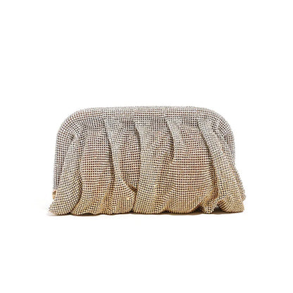 Crystal Evening Clutch Bag – Women's Diamond Party Purse