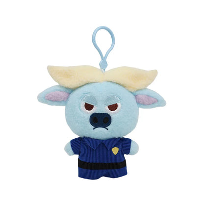 Zootopia Plush Keychain Doll – Cute Bag Charm Pendant