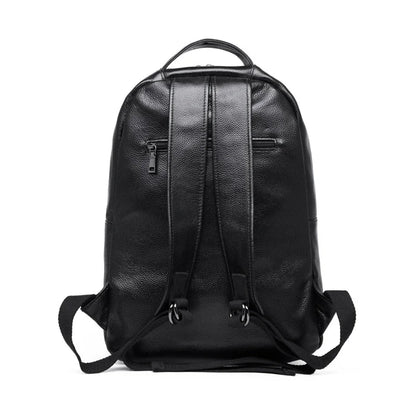 Crocodile Pattern Genuine Leather Backpack for Men – Luxury Large Laptop Bag