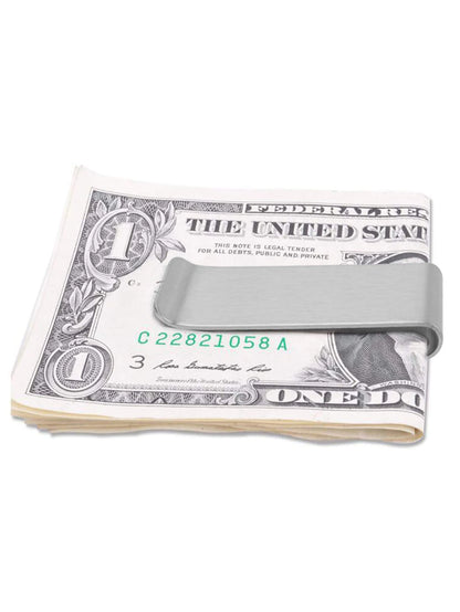 Stainless Steel Money Clip for Men – Ultra-Thin Minimalist Cash Clip