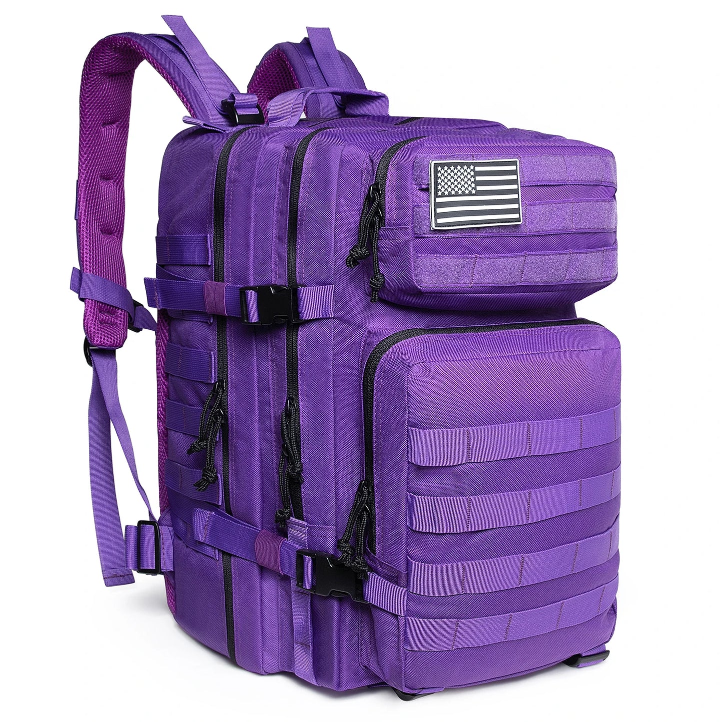 Tactical MOLLE Backpack 45L – Large Capacity Hiking & Camping Bag