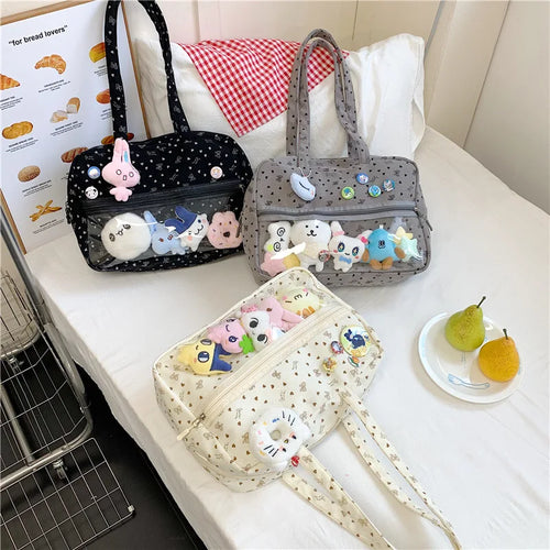 Kawaii Shoulder Bag - Anime Ita Tote Large Capacity Handbag