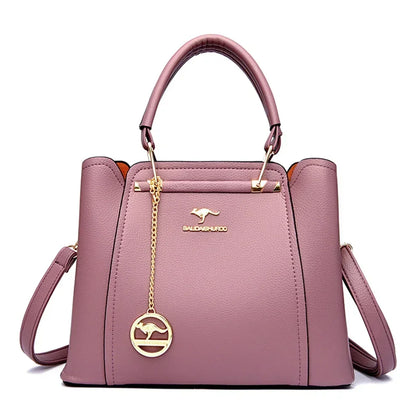 Large Capacity Leather Tote Bag for Women