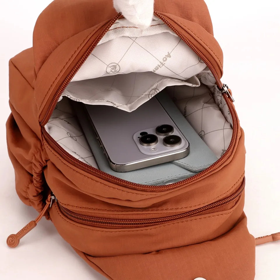 Small Crossbody Sling Bag for Teen Girls – Multi-Functional Travel Chest Pack