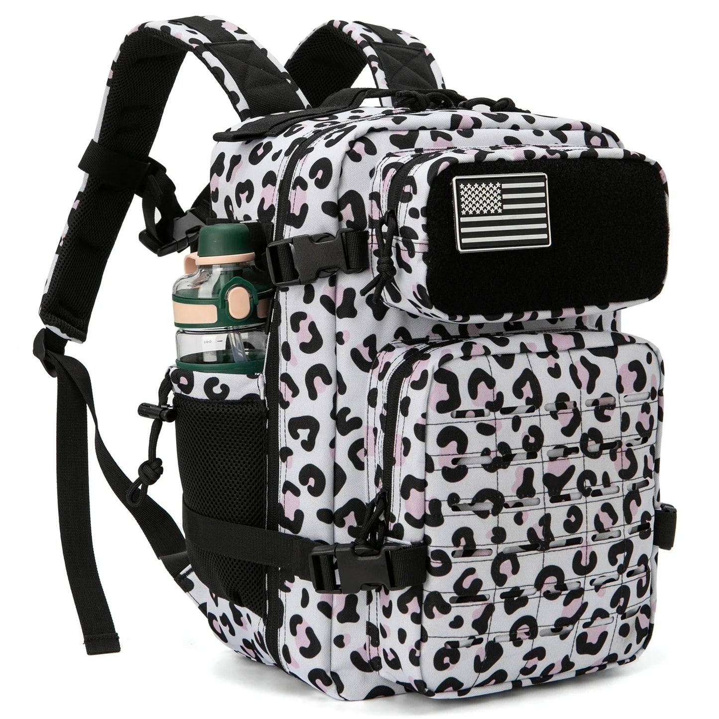 Tactical Backpack with MOLLE System & Dual Cup Holders