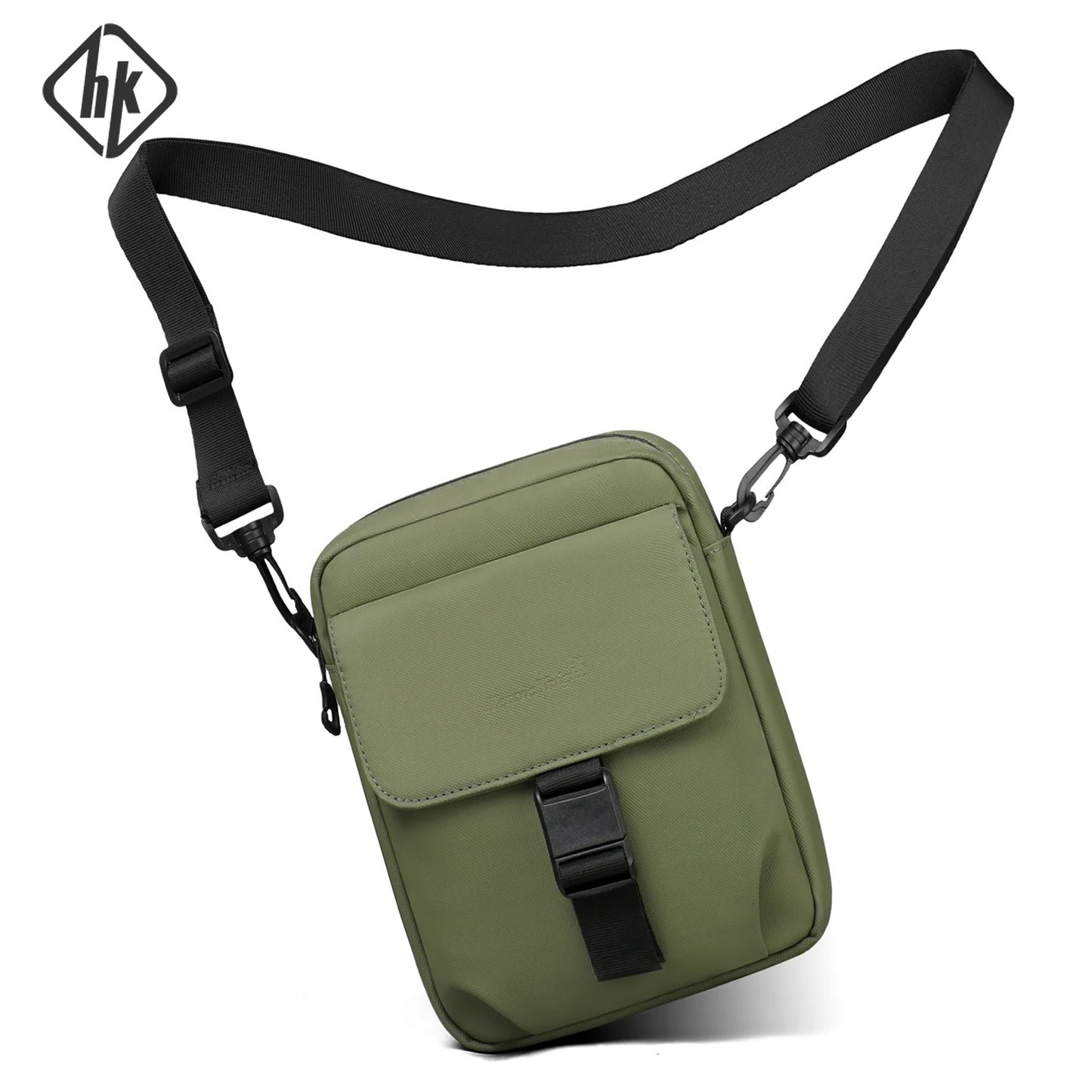 Waterproof Crossbody Bag for Men – Lightweight Shoulder Messenger Bag with Phone Pouch