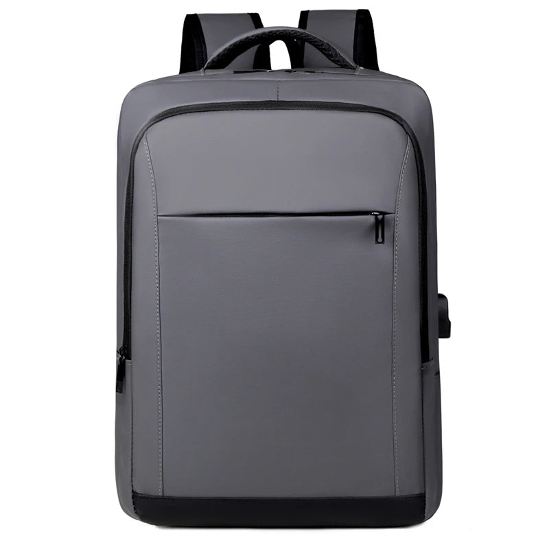 Water-Repellent Laptop Backpack – Slim Nylon School & Travel Bag