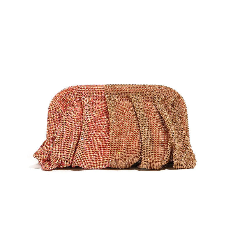 Crystal Evening Clutch Bag – Women's Diamond Party Purse