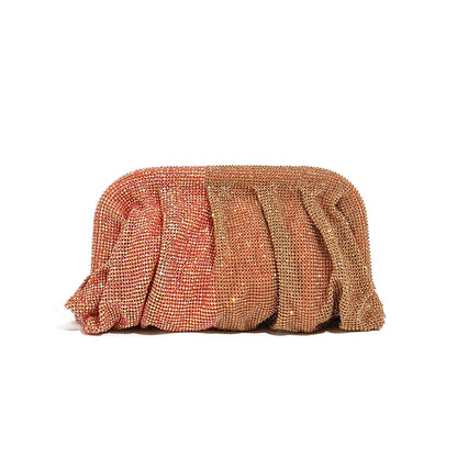 Crystal Evening Clutch Bag – Women's Diamond Party Purse