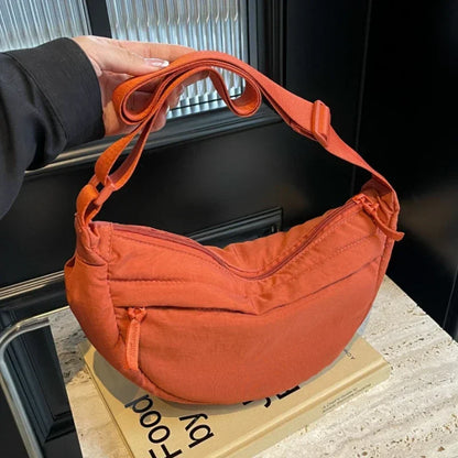 Capacity Women S Crossbody Messenger Bag Leisure Versatile Shoulder Hobos Handbags Nylon Fabric