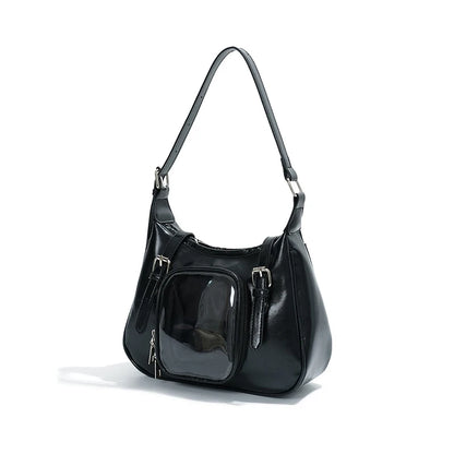 Cute Ita Shoulder Bag with Transparent Window – Idol Card Display Purse