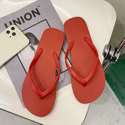 Women's Colorful Non-Slip Beach Flip Flops – Summer Sandals