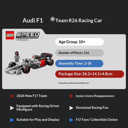 LEGO 77259 Audi F1 Team R26 Super Racing Building Set