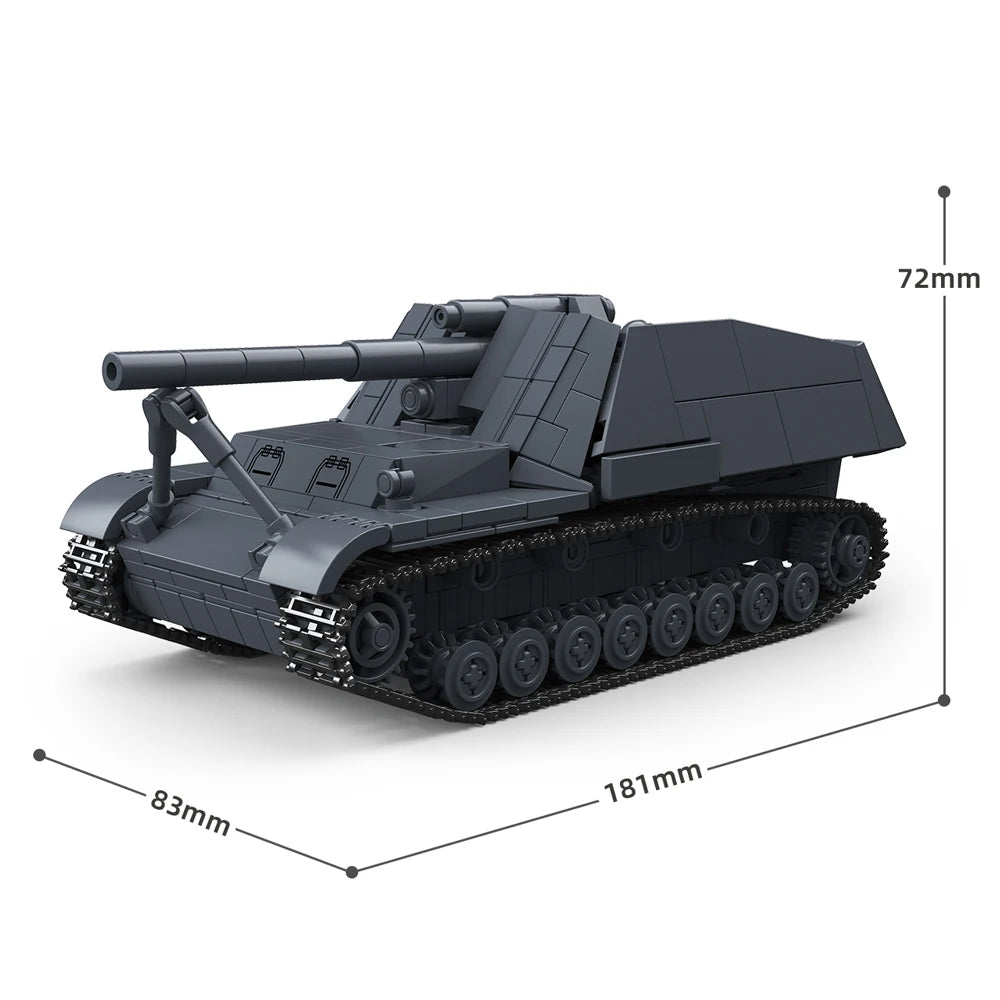 Sd.Kfz.165 Hummel Self-Propelled Artillery Building Set
