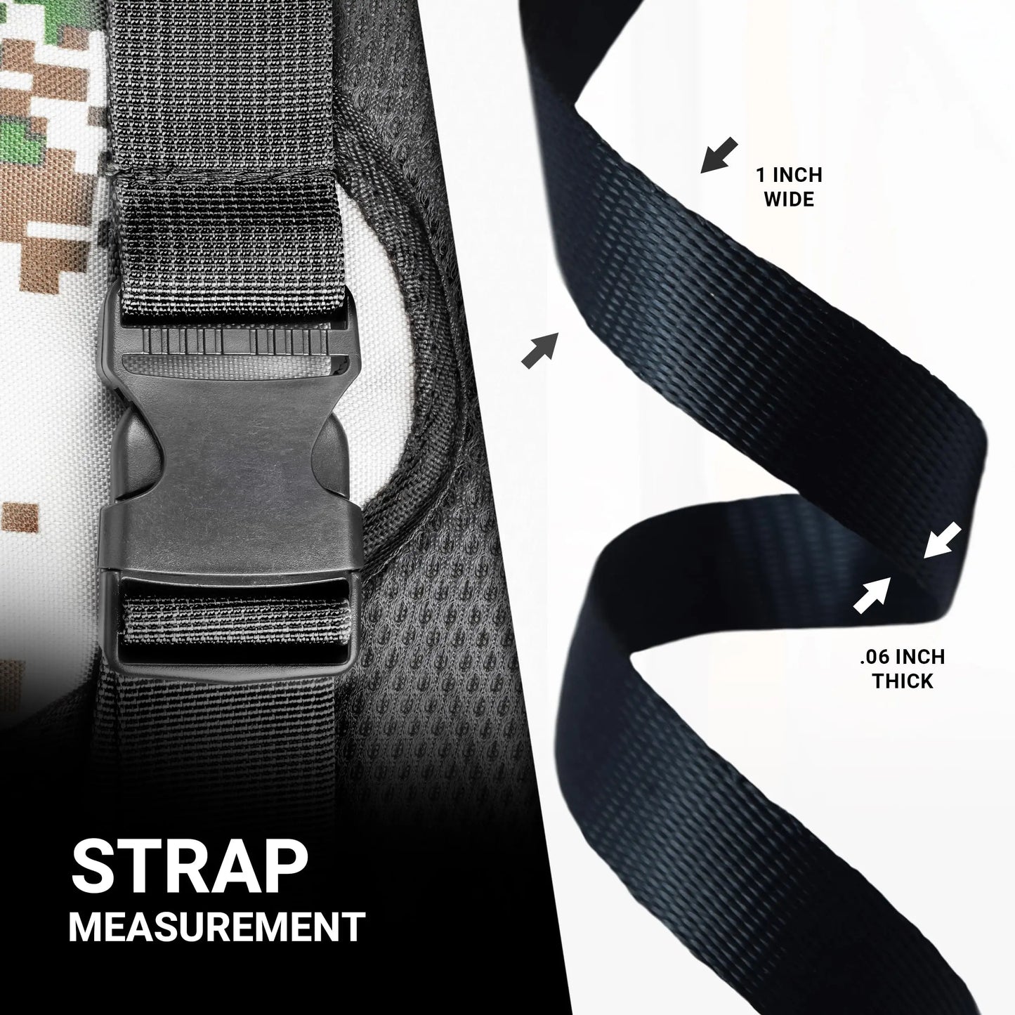 1-Inch Heavy Duty Polypropylene Webbing Strap – 10 Yards