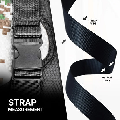 1-Inch Heavy Duty Polypropylene Webbing Strap – 10 Yards
