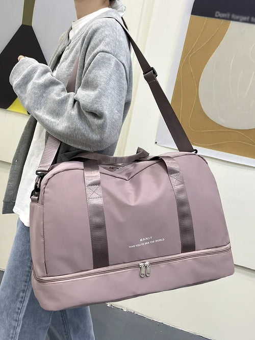 Expandable Travel Duffle Bag | Women's Gym & Weekend Overnight Bag