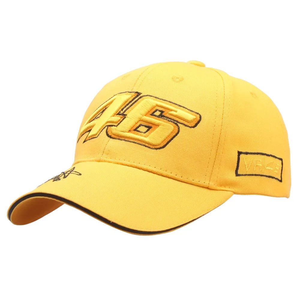 Racing Embroidered Baseball Cap – Unisex Motorsport Hat