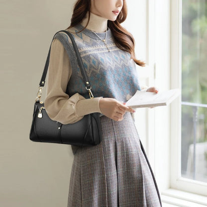 Elegant PU Leather Crossbody Bag – Women's Shoulder Purse