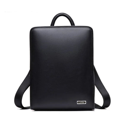 Genuine Leather Men's Backpack – Luxury Large Laptop Bag