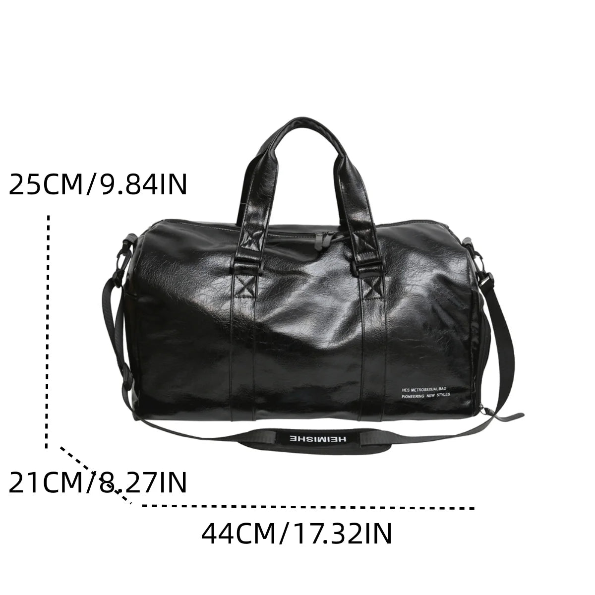 PU Leather Gym Duffel Bag – Premium Travel & Fitness Bag