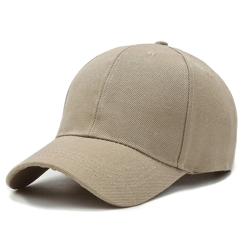 Plain Snapback Baseball Cap – Unisex Dad Hat