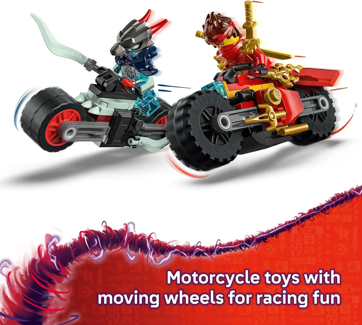 LEGO Ninjago 71838 Kai's Motorcycle Speed Race Building Set