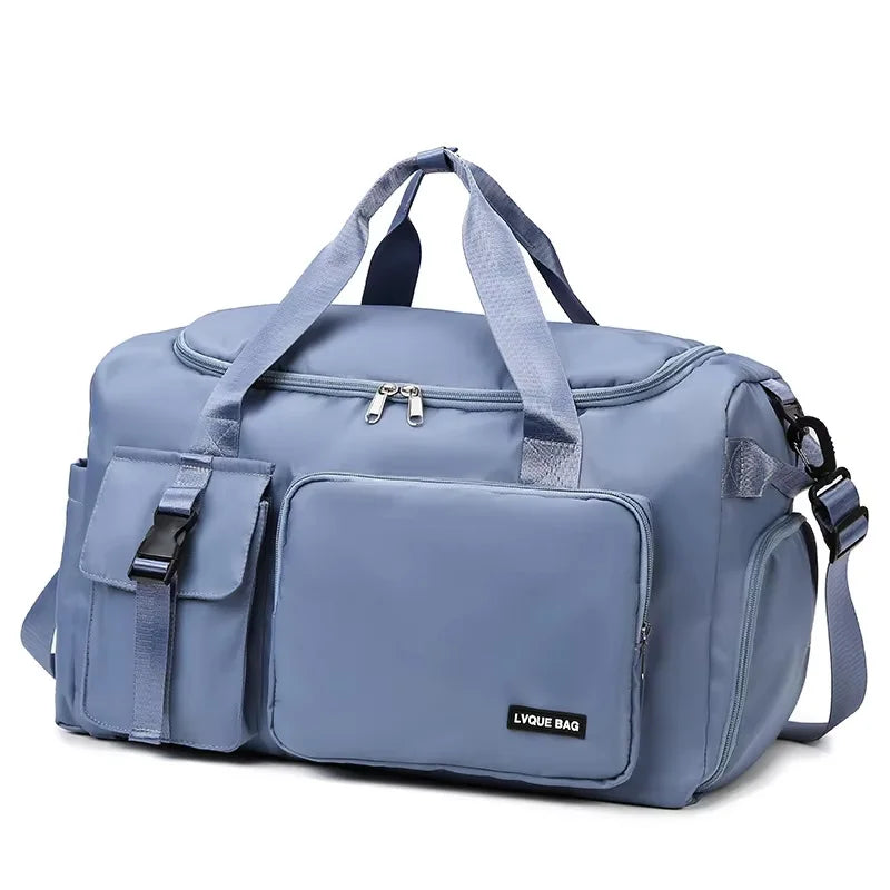 Women's Travel Duffle Bag – Multifunctional Gym & Weekender Backpack