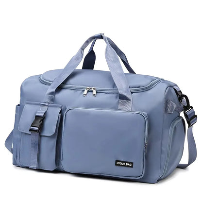 Women's Travel Duffle Bag – Multifunctional Gym & Weekender Backpack