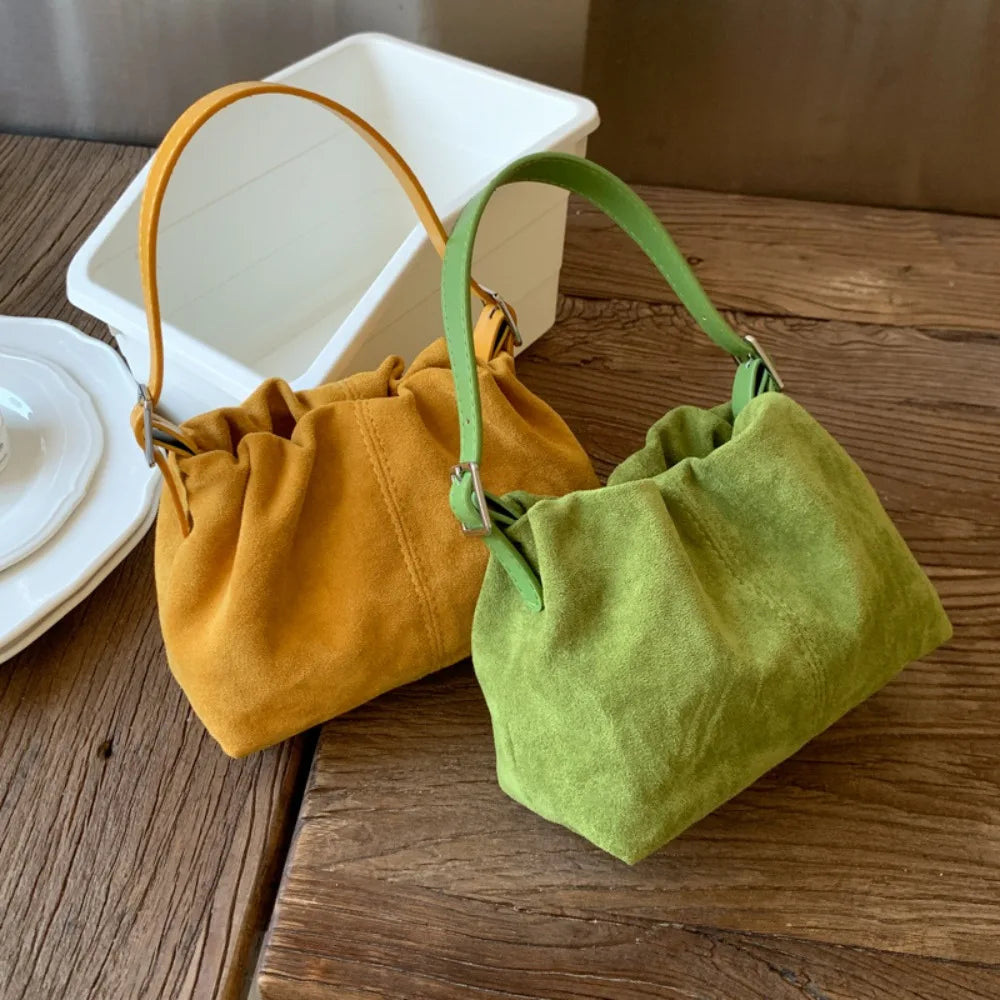 Matte Crossbody Shoulder Bag for Women – Soft Korean Style